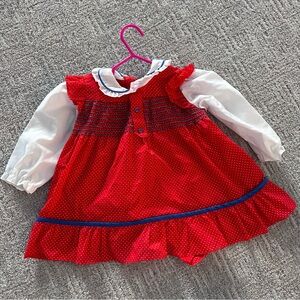 Vintage Little Love Red Polka Dot Dress